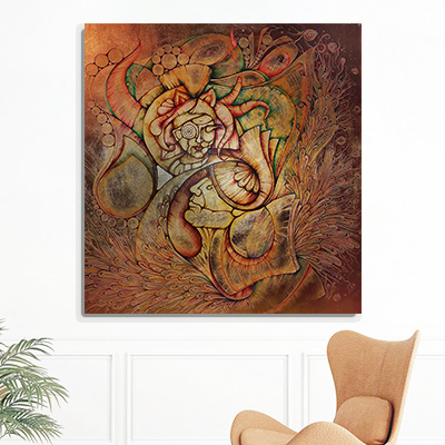 Modern painting - Anima and Animus, or the collective unconscious